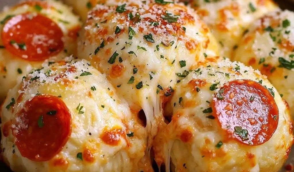 Pepperoni Pizza Bombs