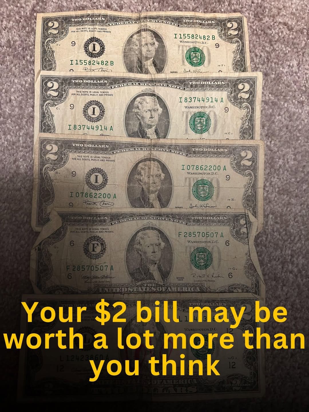 Your $2 Bill Could Be Worth More Than You Think: Here’s How to Tell