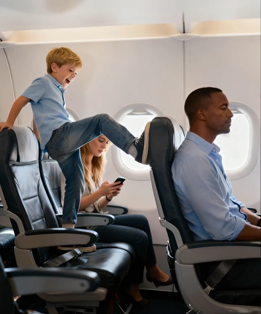 On My Last Flight, a 7-Year-Old Boy Kept Kicking My Seat — Nothing Could Calm Him Down, So Here’s What I Decided to Do